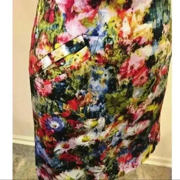 Workshop by Andrea Jovine Floral Pockets Sz 10 - Picture 2 of 5